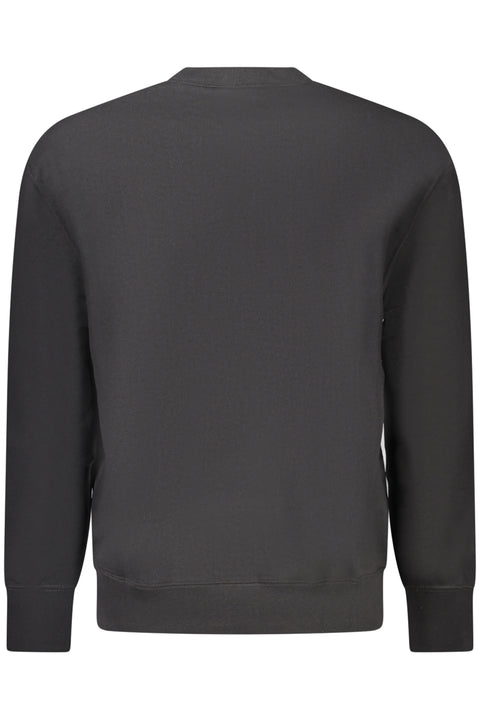 Calvin Klein Felpa Senza Zip Uomo Nero