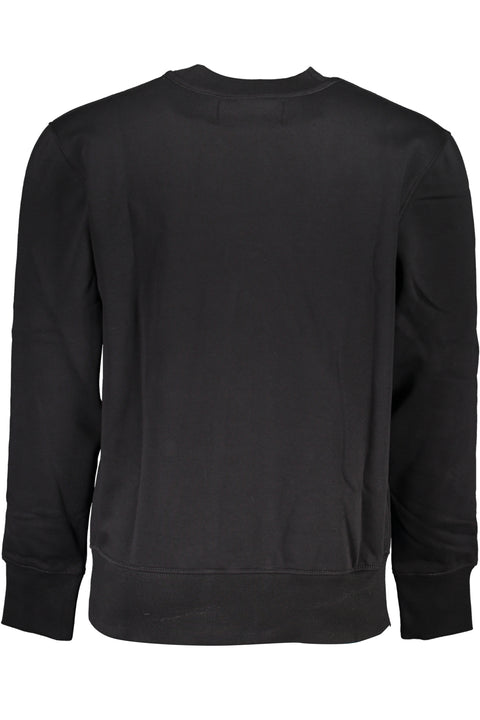Calvin Klein Felpa Senza Zip Uomo Nero