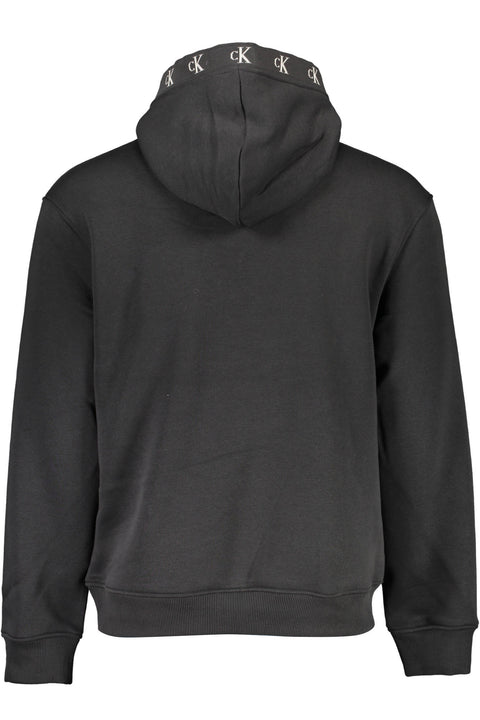 Calvin Klein Felpa Senza Zip Uomo Nero