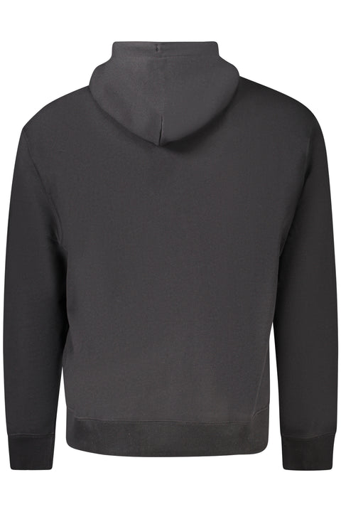 Calvin Klein Felpa Senza Zip Uomo Nero