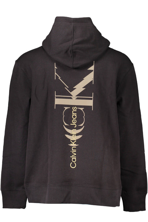Calvin Klein Felpa Senza Zip Uomo Nero