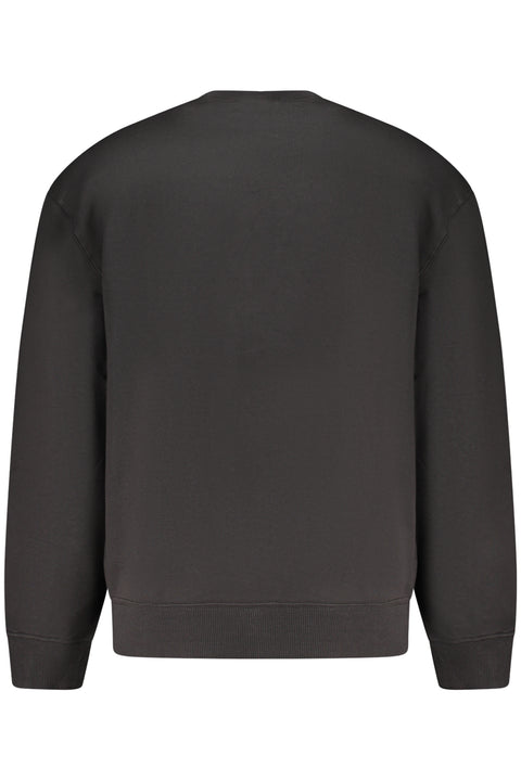 Calvin Klein Felpa Senza Zip Uomo Nero