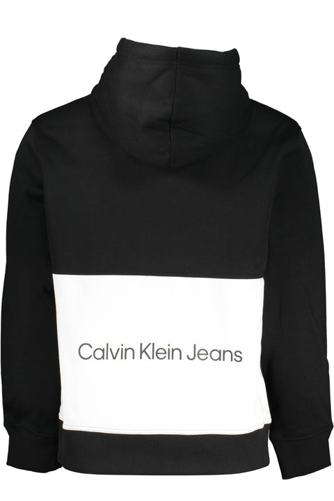 Calvin Klein Felpa Senza Zip Uomo Nero