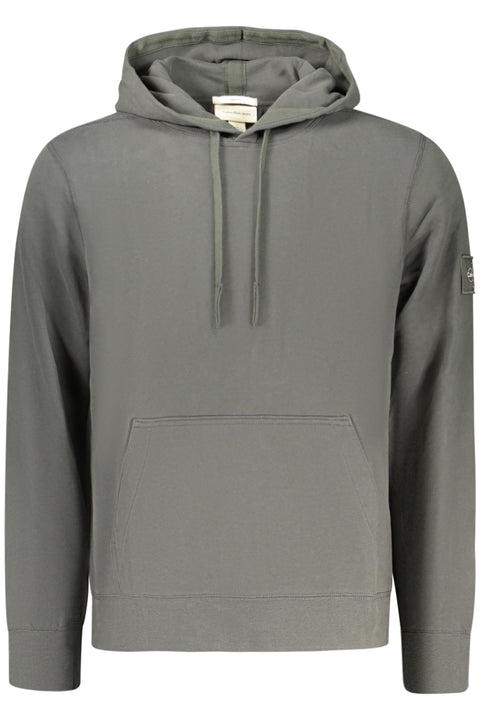 Calvin Klein Felpa Senza Zip Uomo Verde