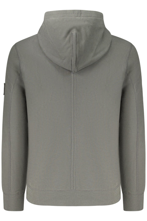Calvin Klein Felpa Senza Zip Uomo Verde