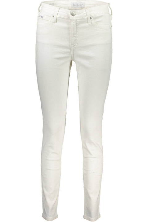 Calvin Klein Jeans Denim Donna Bianco