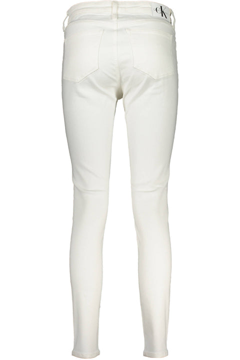 Calvin Klein Jeans Denim Donna Bianco
