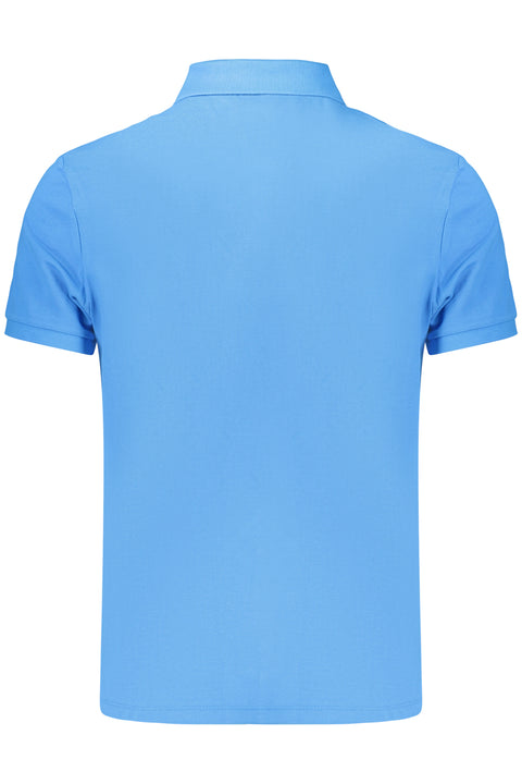 Calvin Klein Polo Maniche Corte Uomo Azzurro