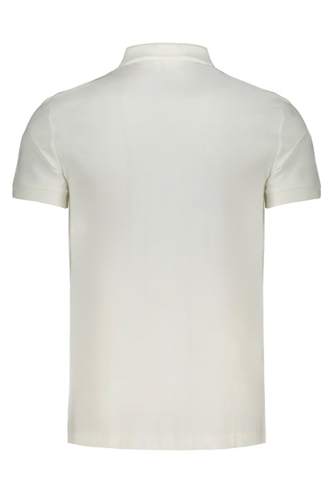 Calvin Klein Polo Maniche Corte Uomo Bianco