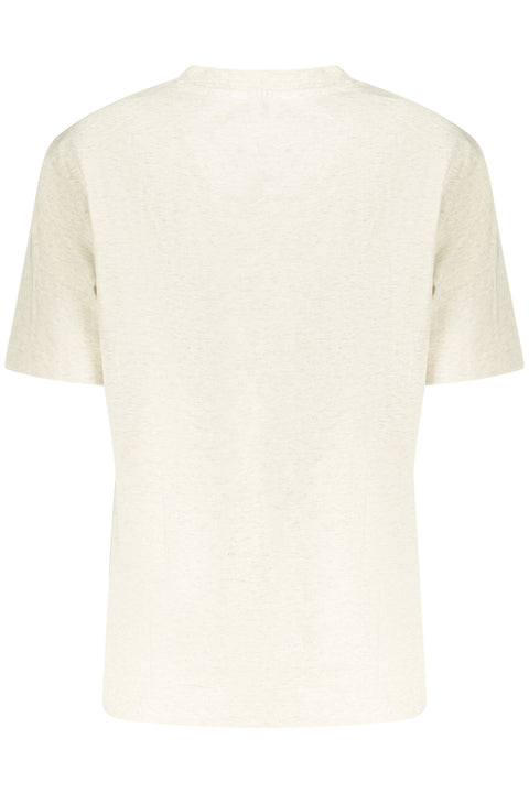 Calvin Klein T-Shirt Maniche Corte Donna Beige