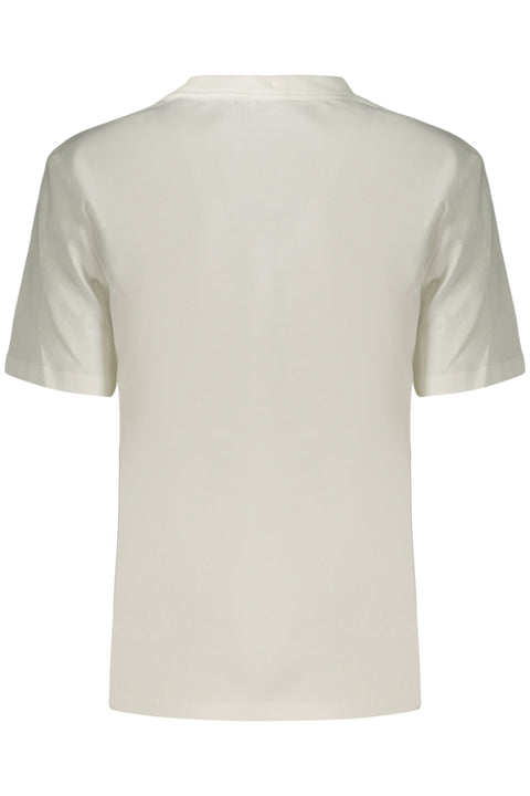 Calvin Klein T-Shirt Maniche Corte Donna Bianco