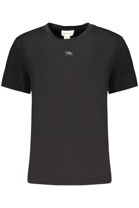 Calvin Klein T-Shirt Maniche Corte Donna Nero