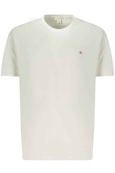 Calvin Klein T-Shirt Maniche Corte Uomo Bianco