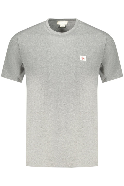 Calvin Klein T-Shirt Maniche Corte Uomo Grigio