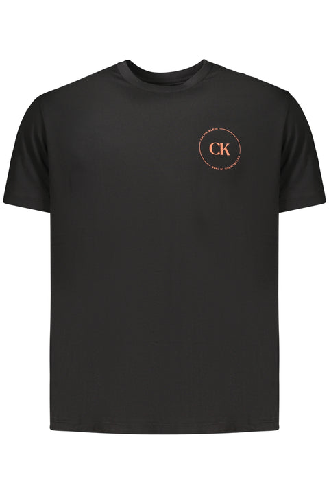 Calvin Klein T-Shirt Maniche Corte Uomo Nero