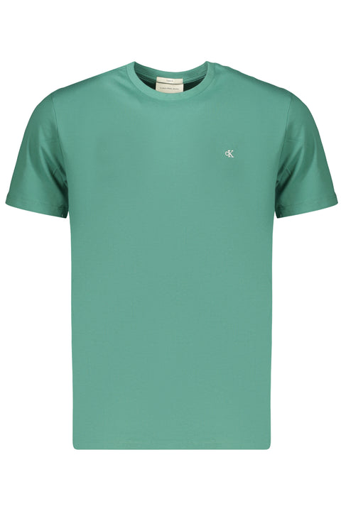 Calvin Klein T-Shirt Maniche Corte Uomo Verde