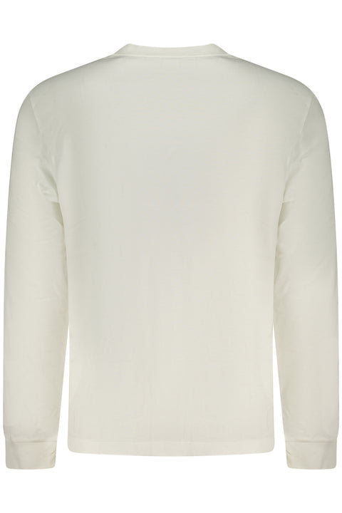 Calvin Klein T-Shirt Maniche Lunghe Uomo Bianco