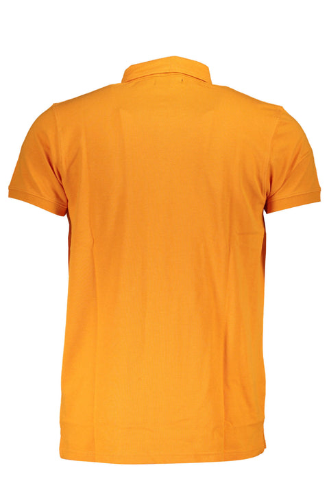 Cavalli Class Polo Maniche Corte Uomo Arancio