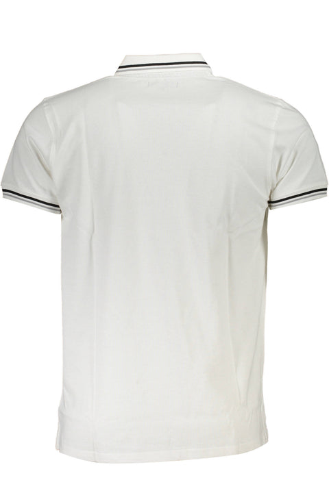 Cavalli Class Polo Maniche Corte Uomo Bianco