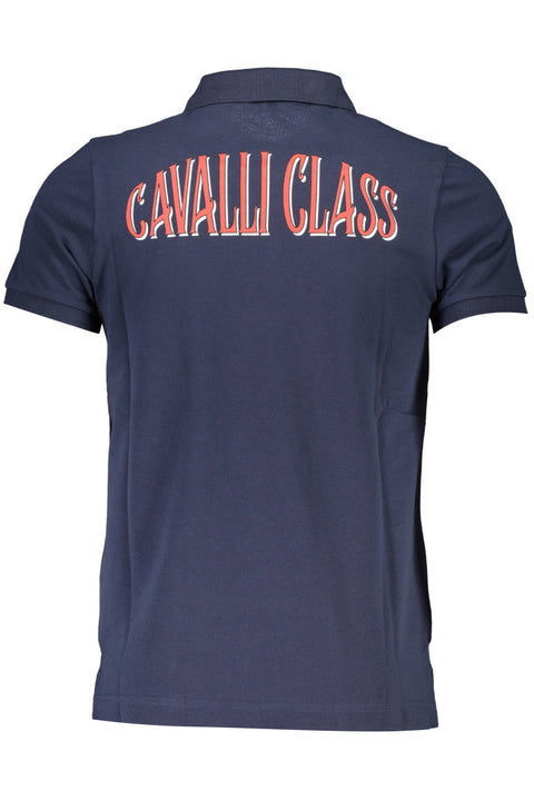 Cavalli Class Polo Maniche Corte Uomo Blu