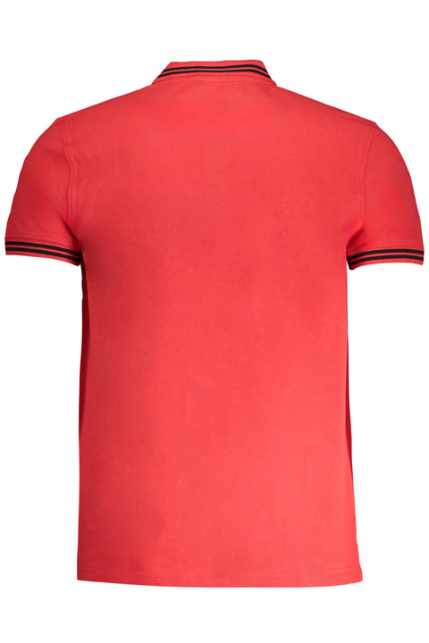 Cavalli Class Polo Maniche Corte Uomo Rosso