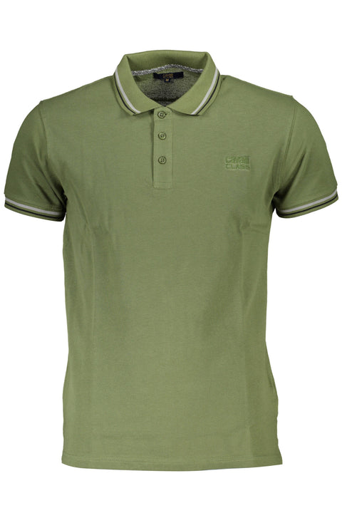 Cavalli Class Polo Maniche Corte Uomo Verde