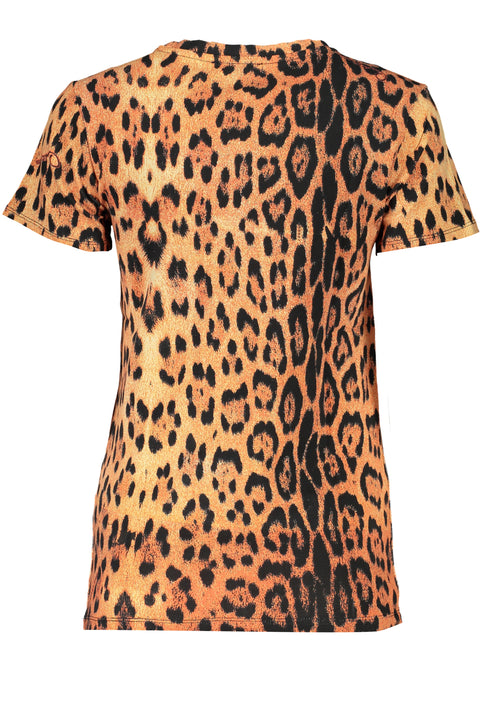 Cavalli Class T-Shirt Maniche Corte Donna Arancio