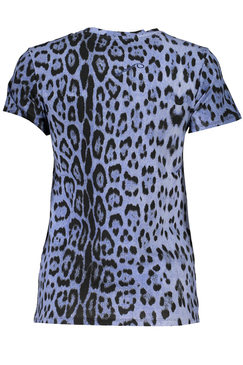 Cavalli Class T-Shirt Maniche Corte Donna Azzurro