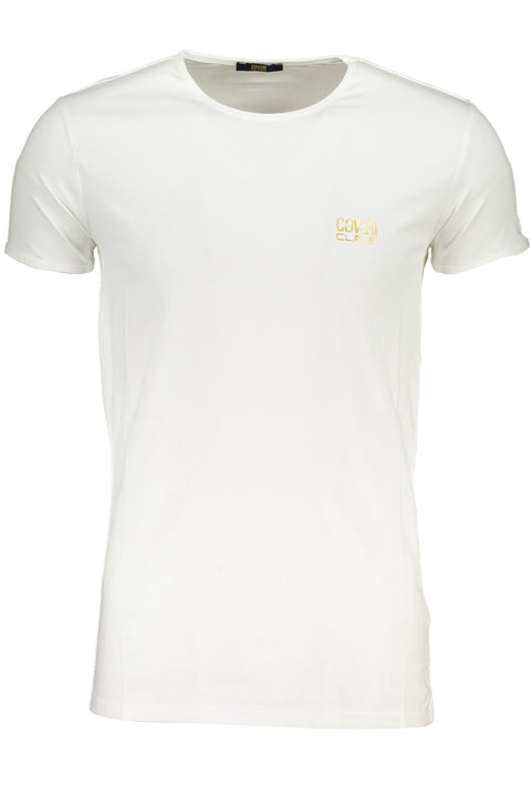 Cavalli Class T-Shirt Maniche Corte Uomo Bianco