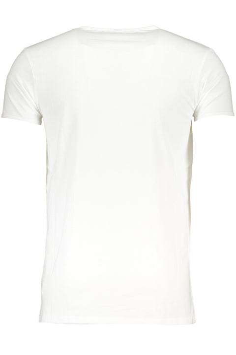 Cavalli Class T-Shirt Maniche Corte Uomo Bianco