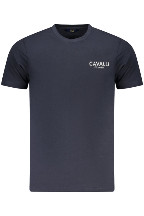 Cavalli Class T-Shirt Maniche Corte Uomo Blu