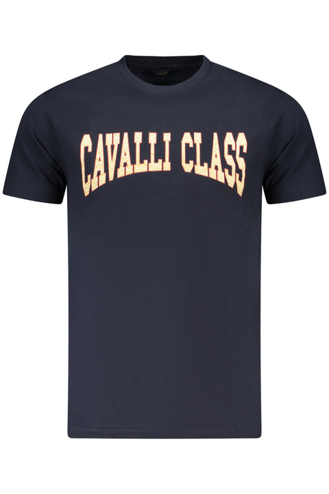 Cavalli Class T-Shirt Maniche Corte Uomo Blu