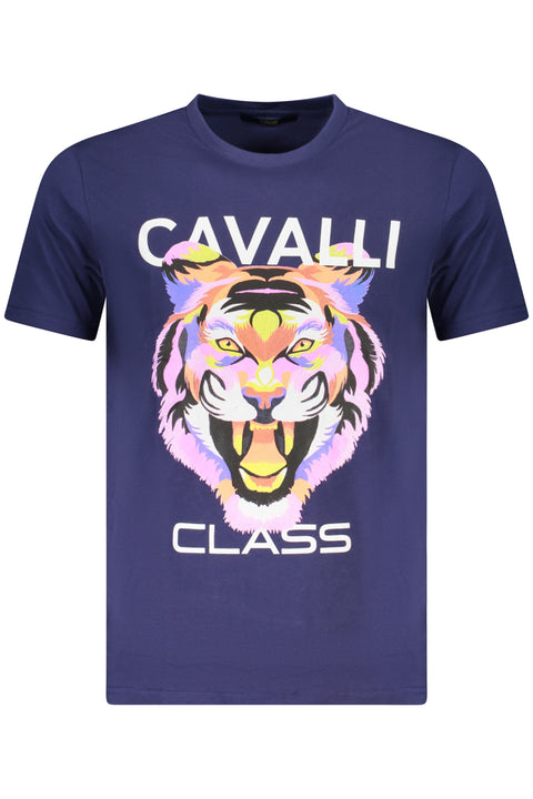 Cavalli Class T-Shirt Maniche Corte Uomo Blu