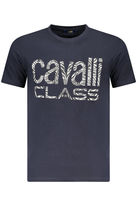 Cavalli Class T-Shirt Maniche Corte Uomo Blu