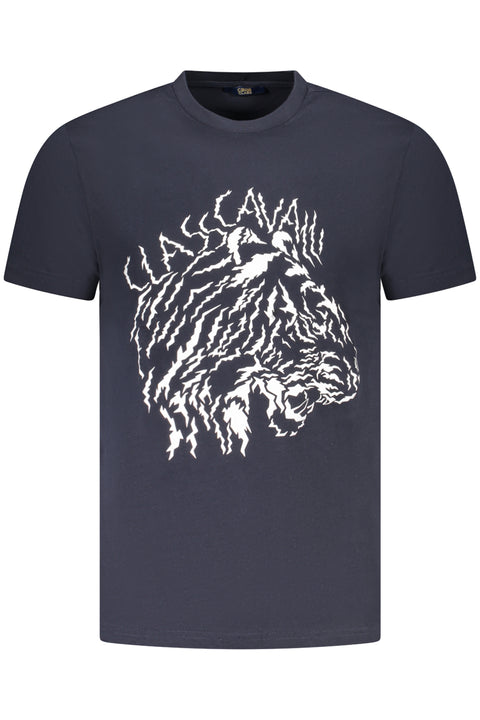 Cavalli Class T-Shirt Maniche Corte Uomo Blu