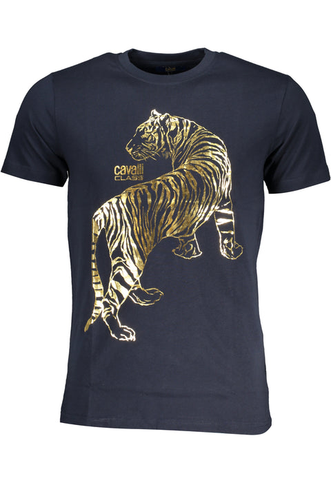 Cavalli Class T-Shirt Maniche Corte Uomo Blu
