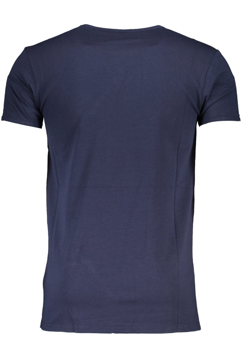 Cavalli Class T-Shirt Maniche Corte Uomo Blu