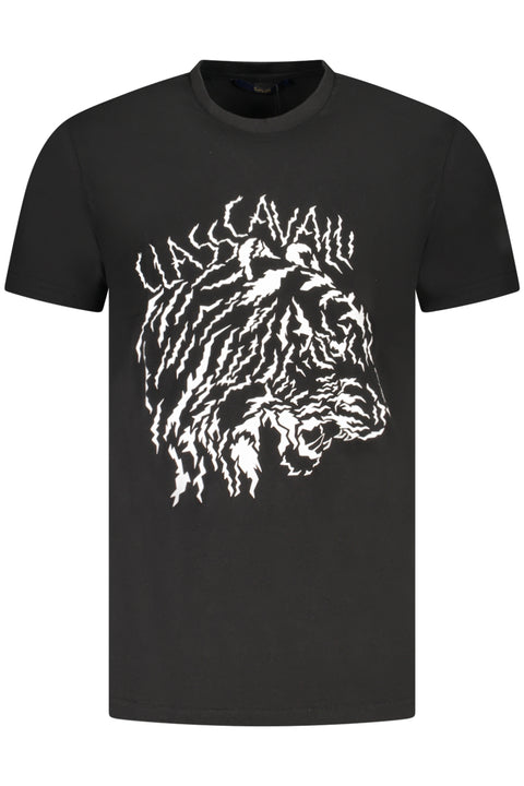 Cavalli Class T-Shirt Maniche Corte Uomo Nero