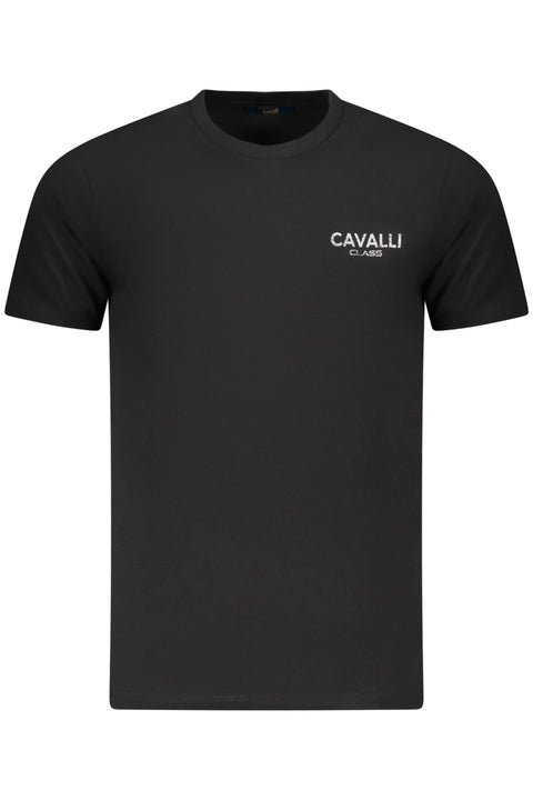 Cavalli Class T-Shirt Maniche Corte Uomo Nero
