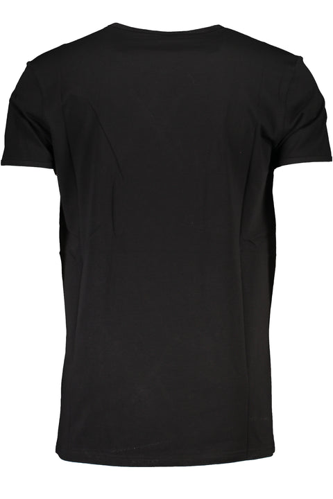 Cavalli Class T-Shirt Maniche Corte Uomo Nero