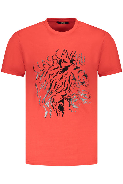 Cavalli Class T-Shirt Maniche Corte Uomo Rosso