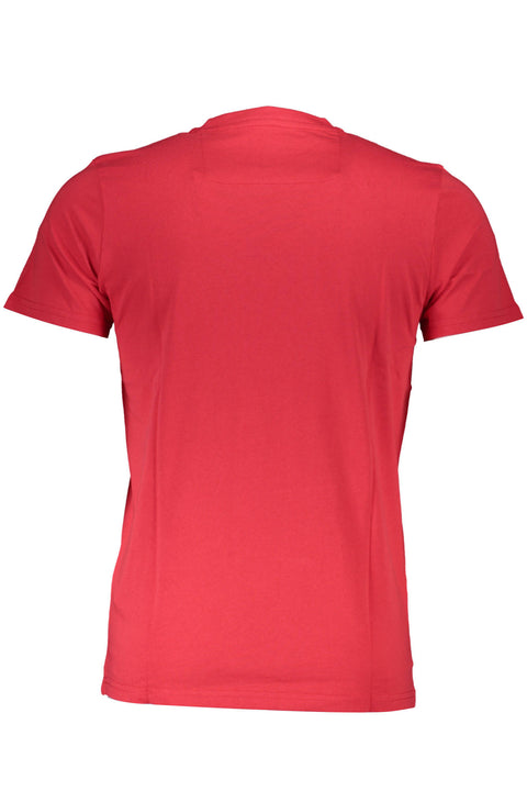 Cavalli Class T-Shirt Maniche Corte Uomo Rosso
