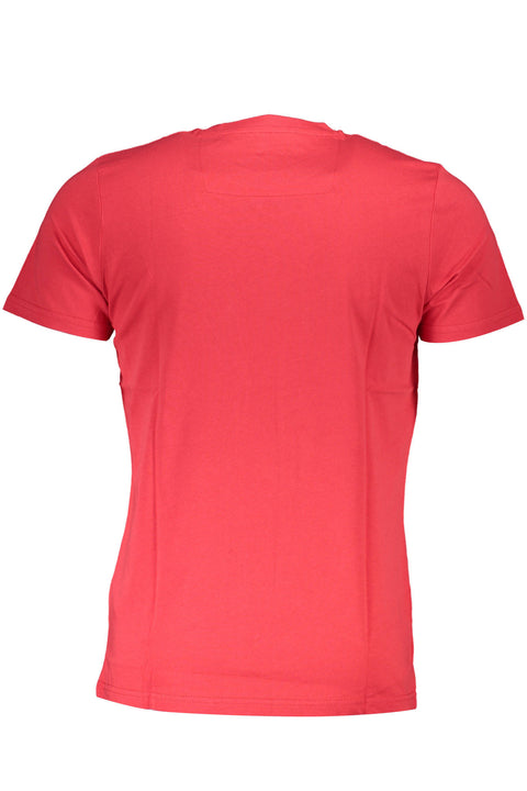 Cavalli Class T-Shirt Maniche Corte Uomo Rosso