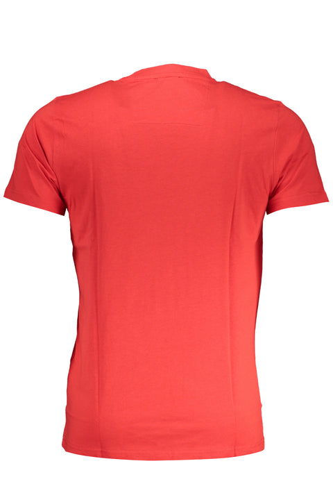 Cavalli Class T-Shirt Maniche Corte Uomo Rosso