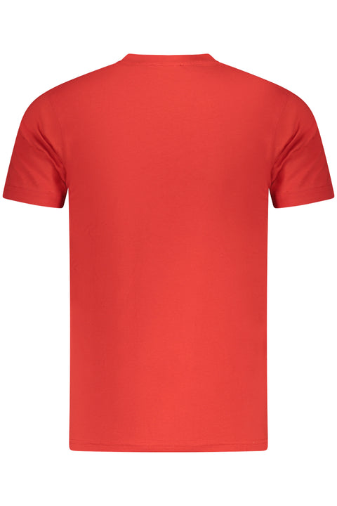 Cavalli Class T-Shirt Maniche Corte Uomo Rosso
