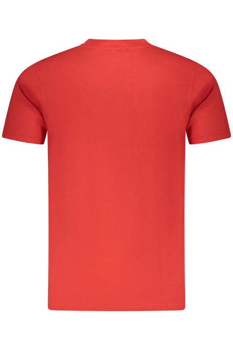 Cavalli Class T-Shirt Maniche Corte Uomo Rosso