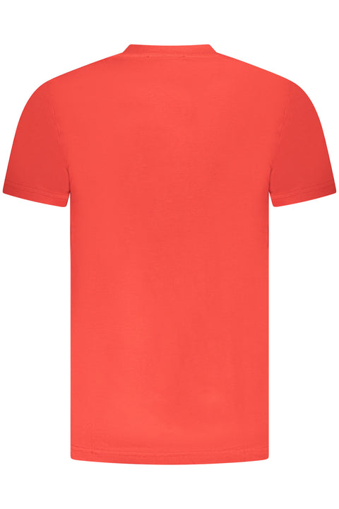 Cavalli Class T-Shirt Maniche Corte Uomo Rosso