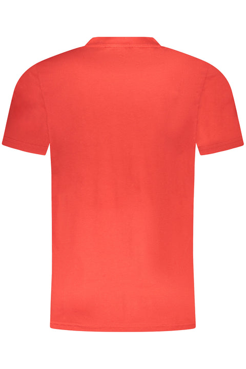 Cavalli Class T-Shirt Maniche Corte Uomo Rosso