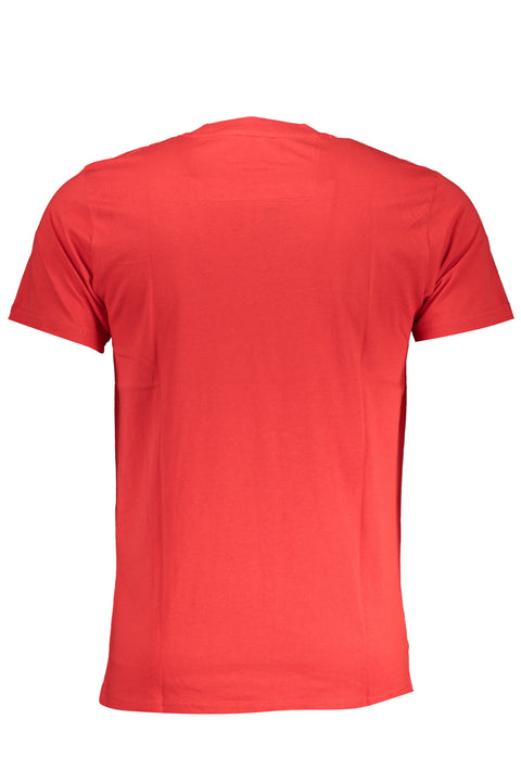 Cavalli Class T-Shirt Maniche Corte Uomo Rosso