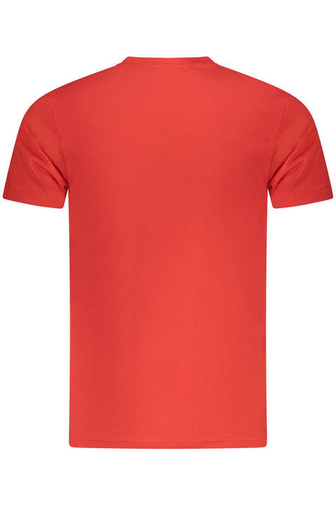 Cavalli Class T-Shirt Maniche Corte Uomo Rosso